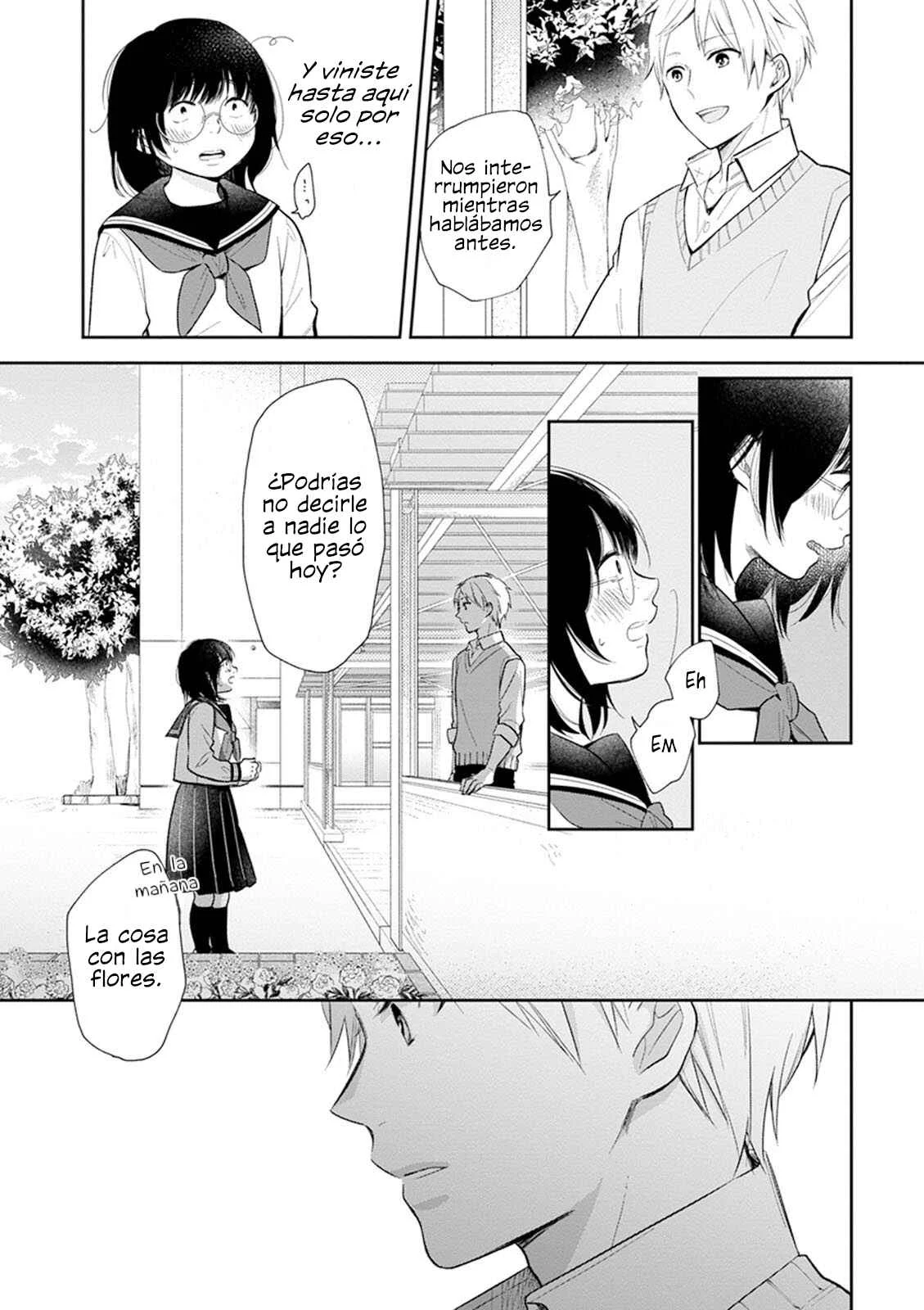 Busu ni Hanataba o. Capítulo 1: La Fea y el Riajuu - Page 24