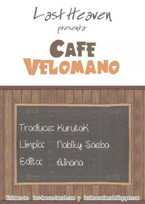 Café Velomano Capítulo 3 - Page 1