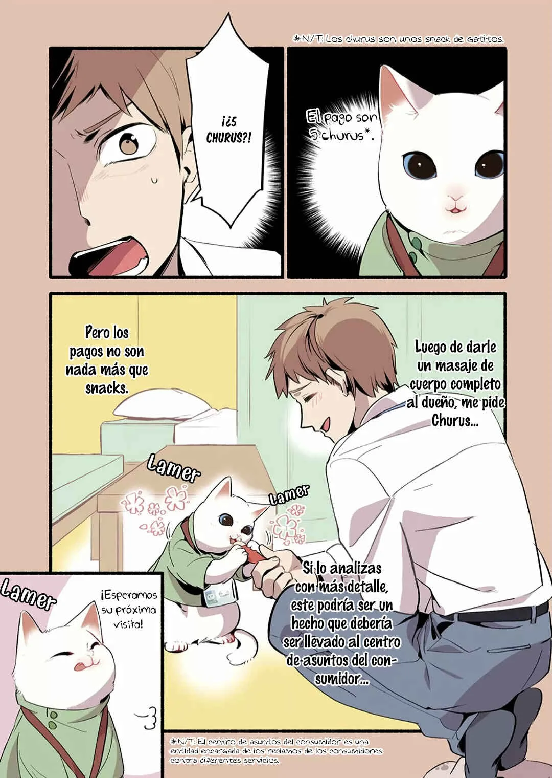 Cat Massage Therapy Capítulo 3 - Page 7