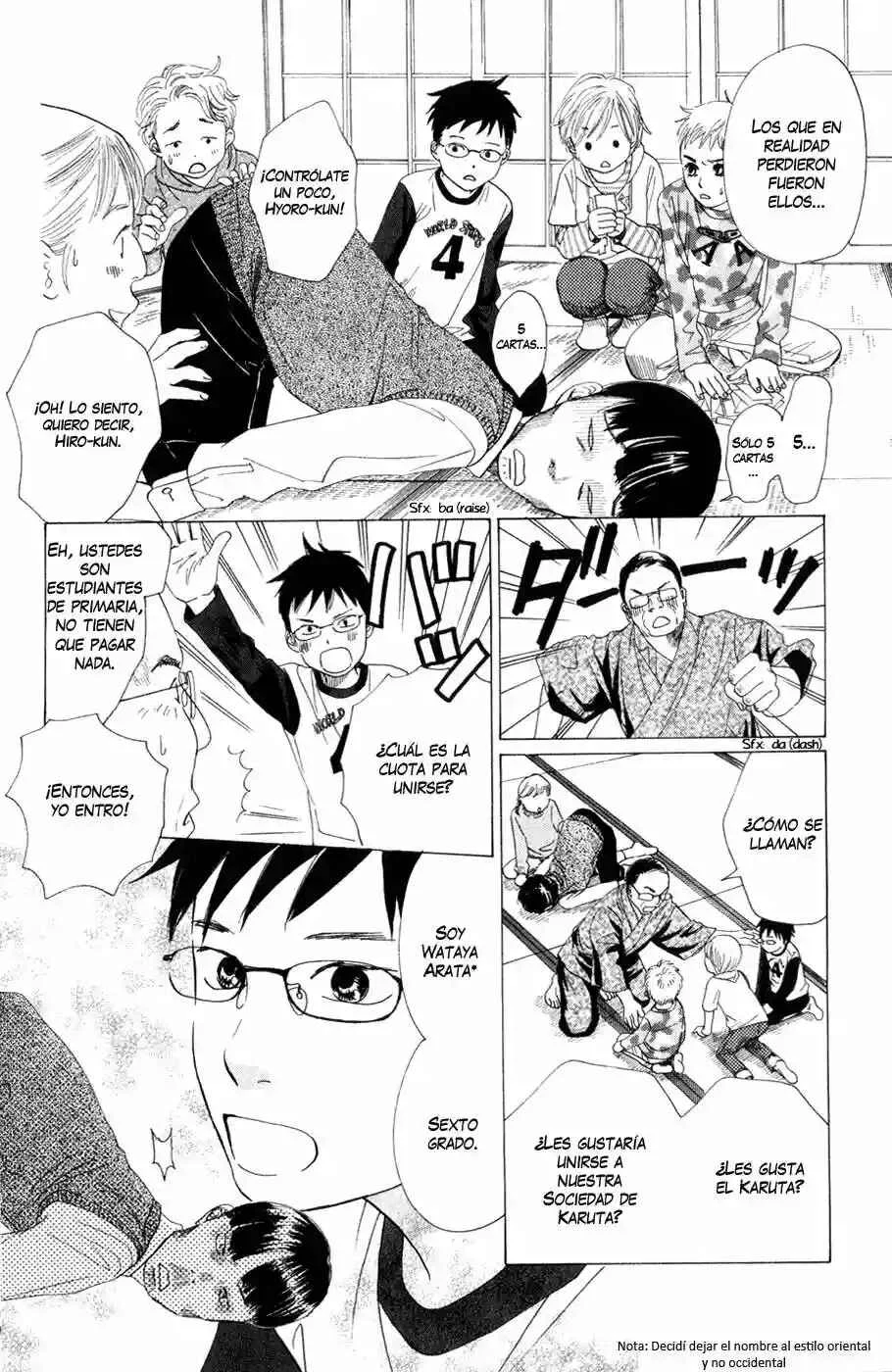 Chihayafuru Capítulo 4 - Page 5