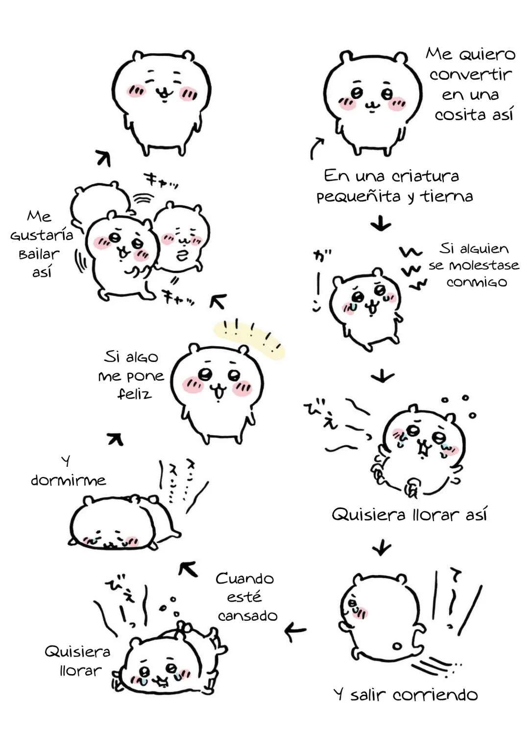 Chiikawa: Nanka Chiisakute Kawaii Yatsu Capítulo 1: Quiero vivir - Page 4
