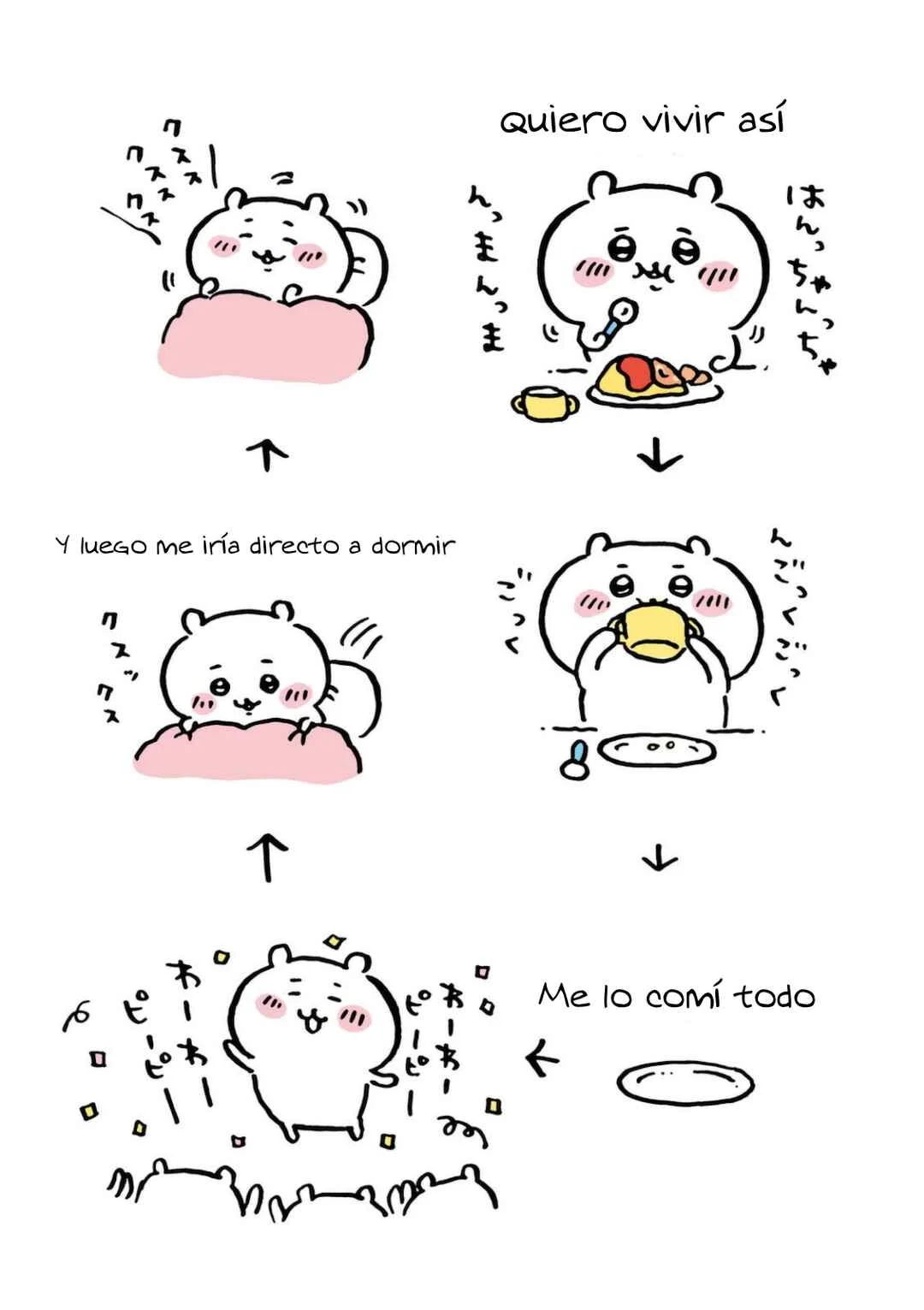 Chiikawa: Nanka Chiisakute Kawaii Yatsu Capítulo 1: Quiero vivir - Page 5