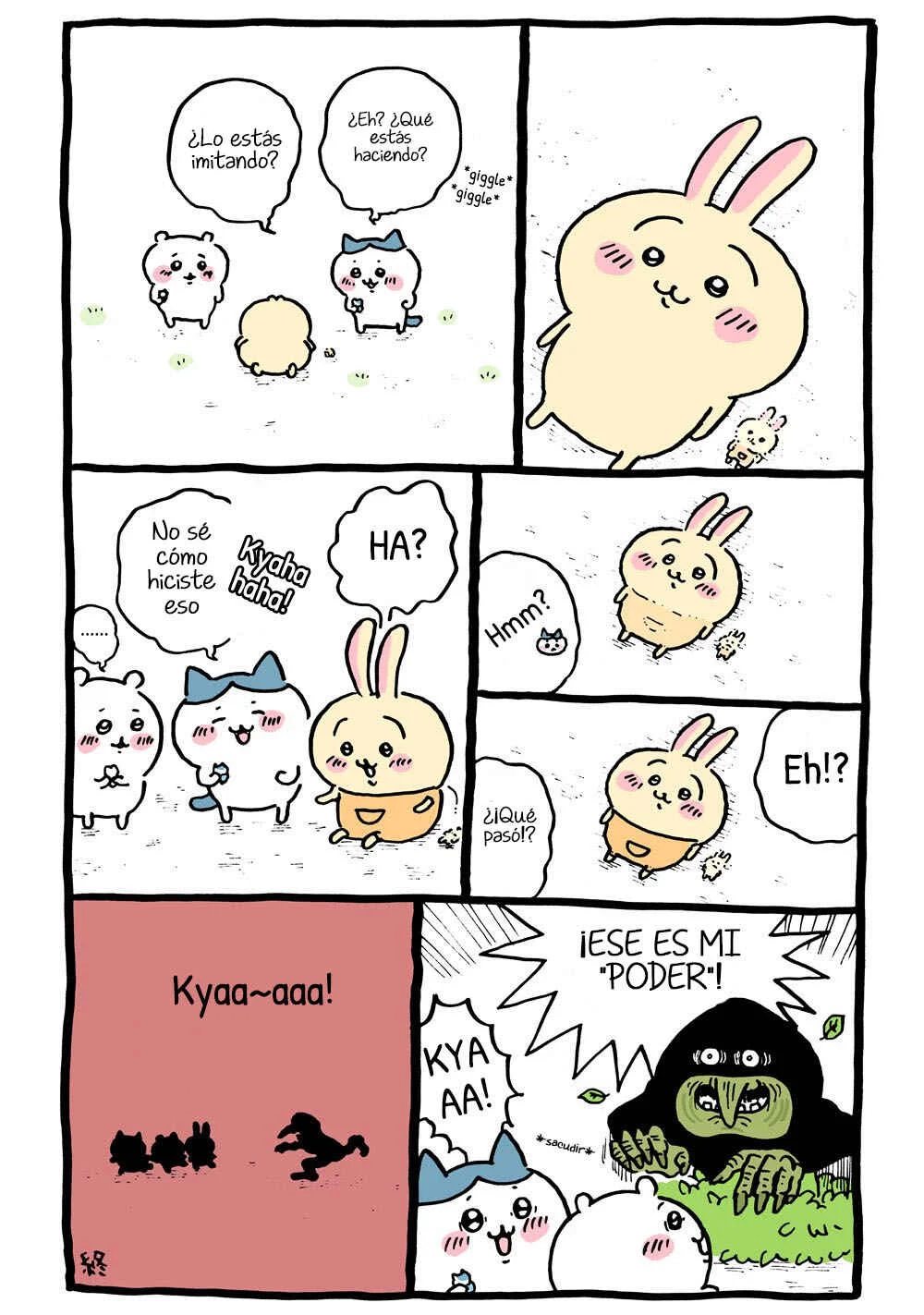 Chiikawa: Nanka Chiisakute Kawaii Yatsu Capítulo 4: algo-sylvanians - Page 2