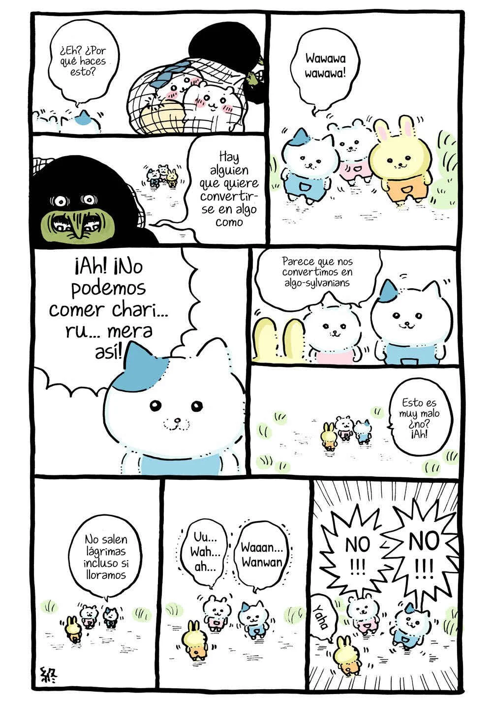 Chiikawa: Nanka Chiisakute Kawaii Yatsu Capítulo 4: algo-sylvanians - Page 3