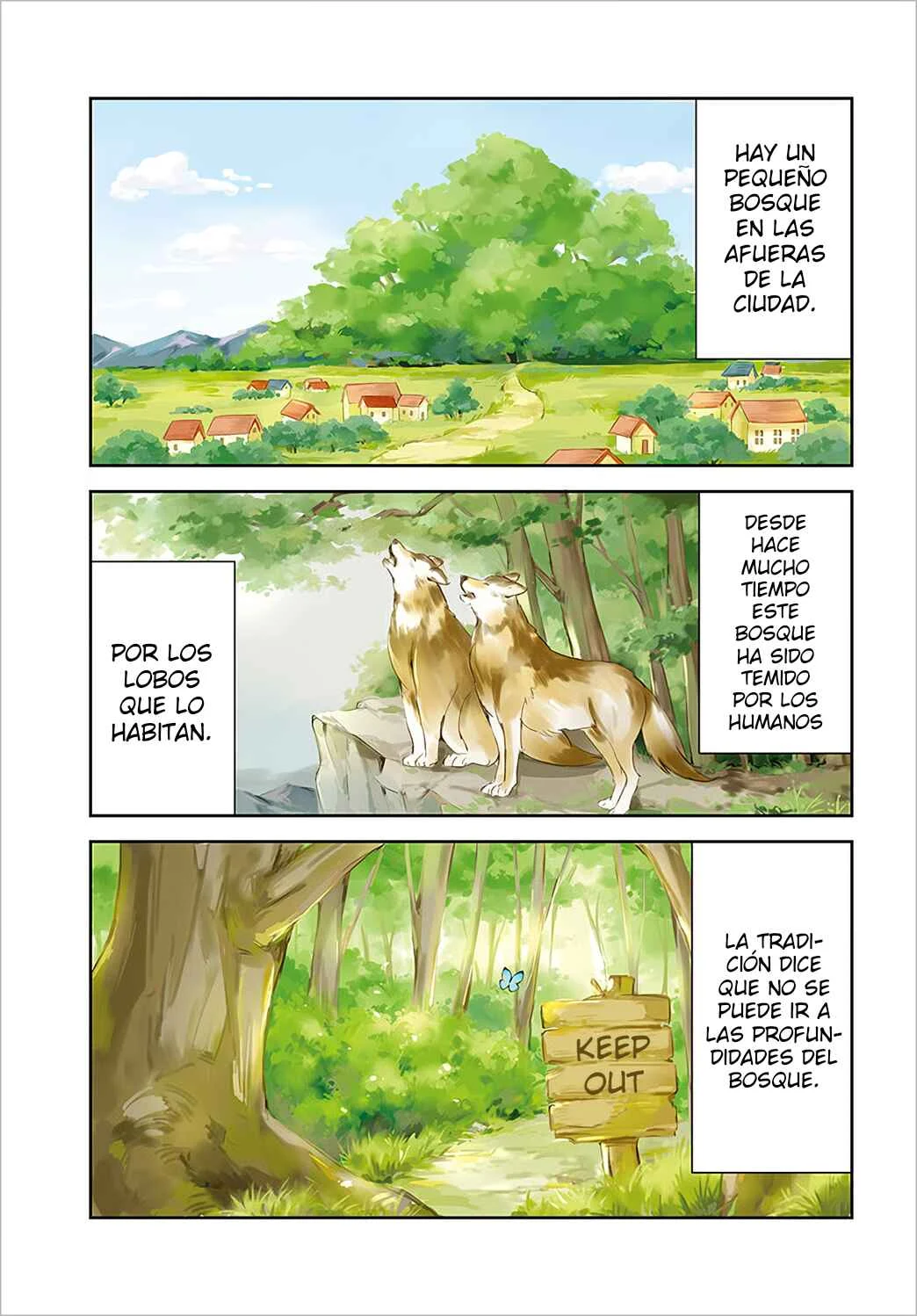 Chiisana Mori no Ōkami-chan Capítulo 1: Capítulo 1 - Page 1