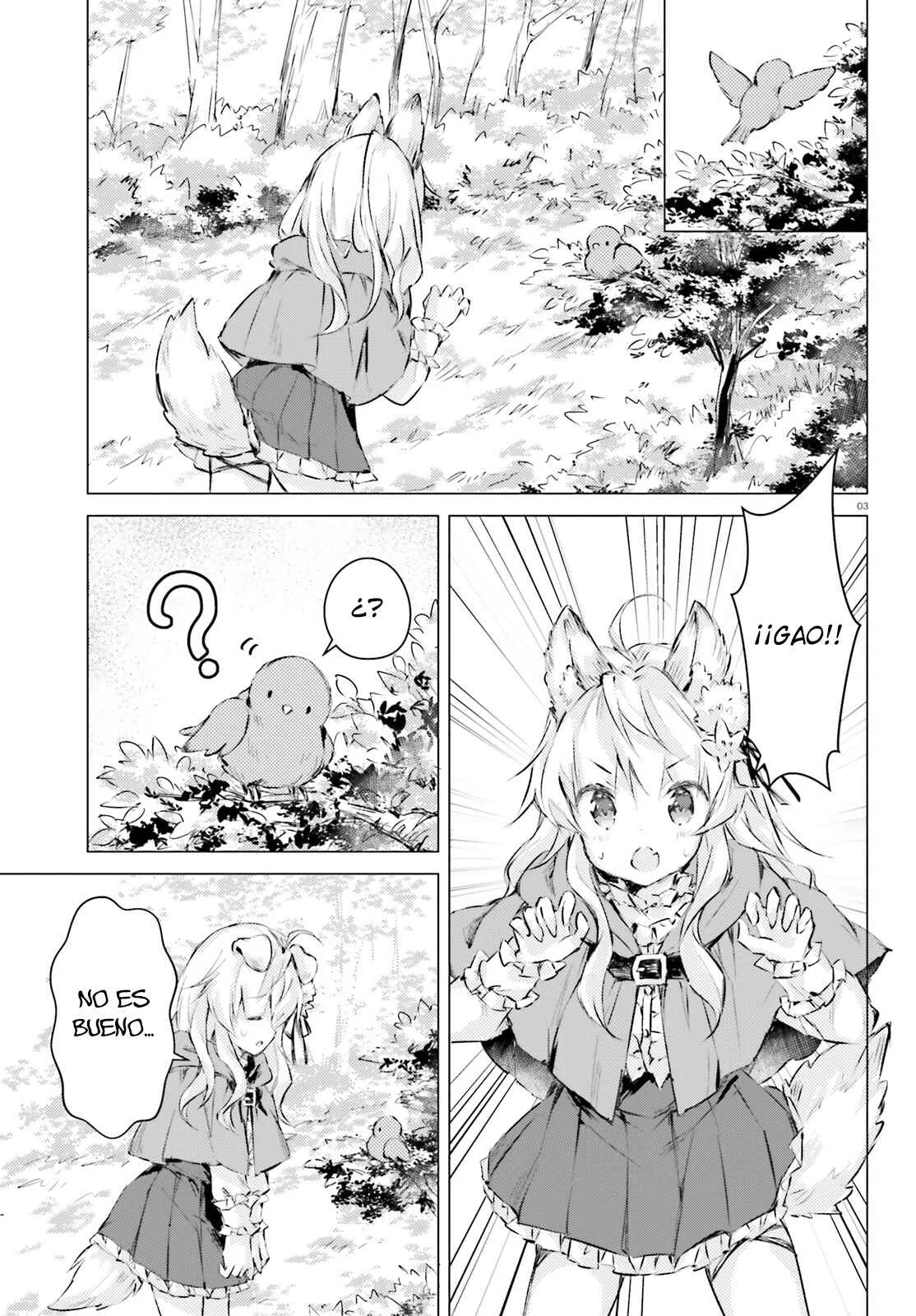 Chiisana Mori no Ōkami-chan Capítulo 3: Capítulo 3 - Page 4