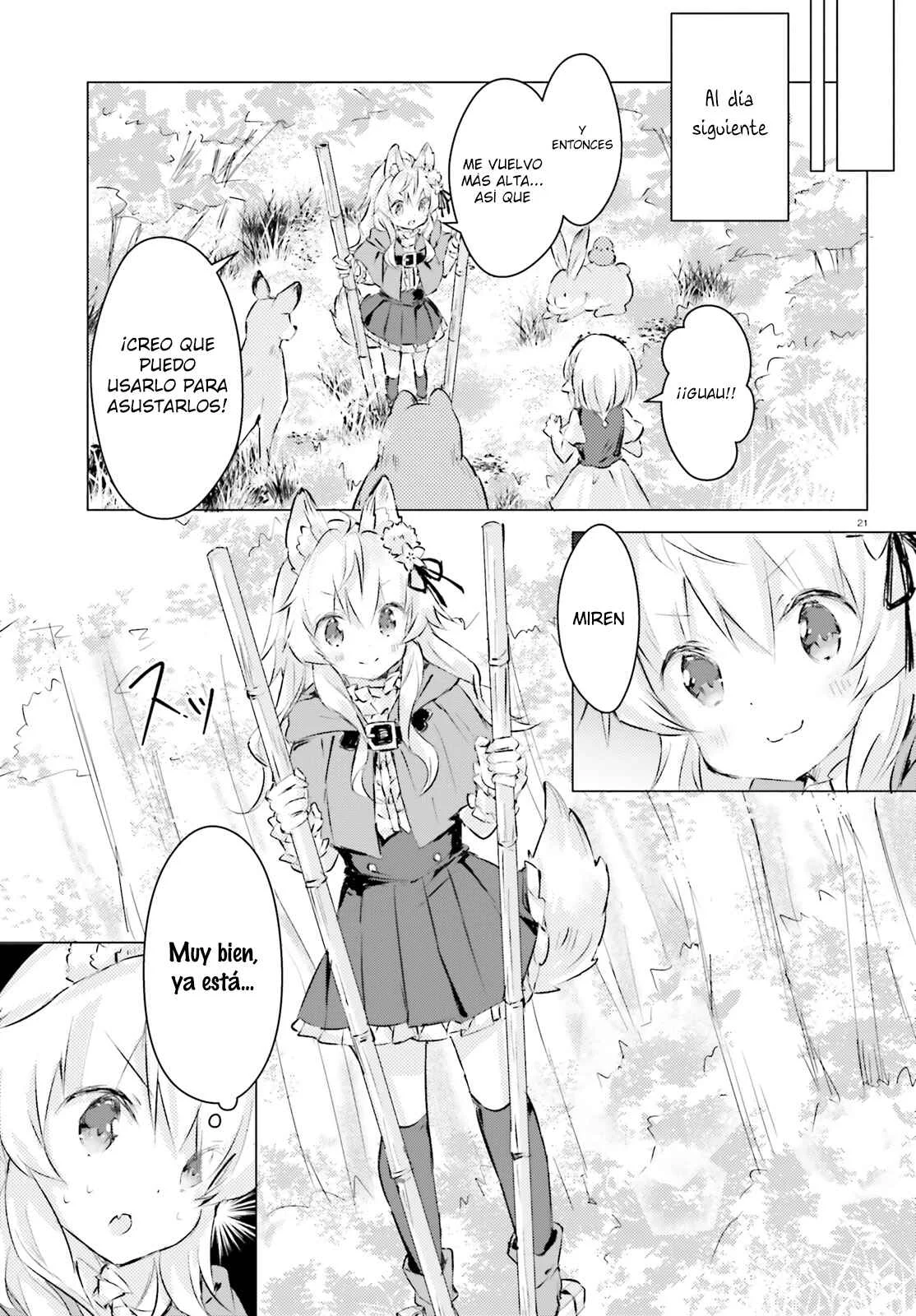 Chiisana Mori no Ōkami-chan Capítulo 3: Capítulo 3 - Page 22