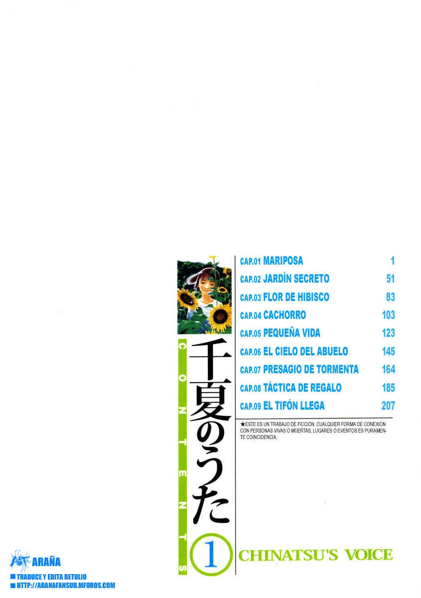 Chinatsu's Voice Capítulo 1: Mariposa - Page 5