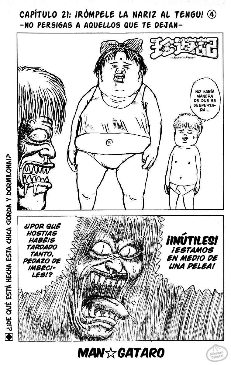 Chinyuuki Capítulo 21: ¡Rómpele la nariz al tengu! (4) —No persigas a aquellos que te dejan— - Page 1