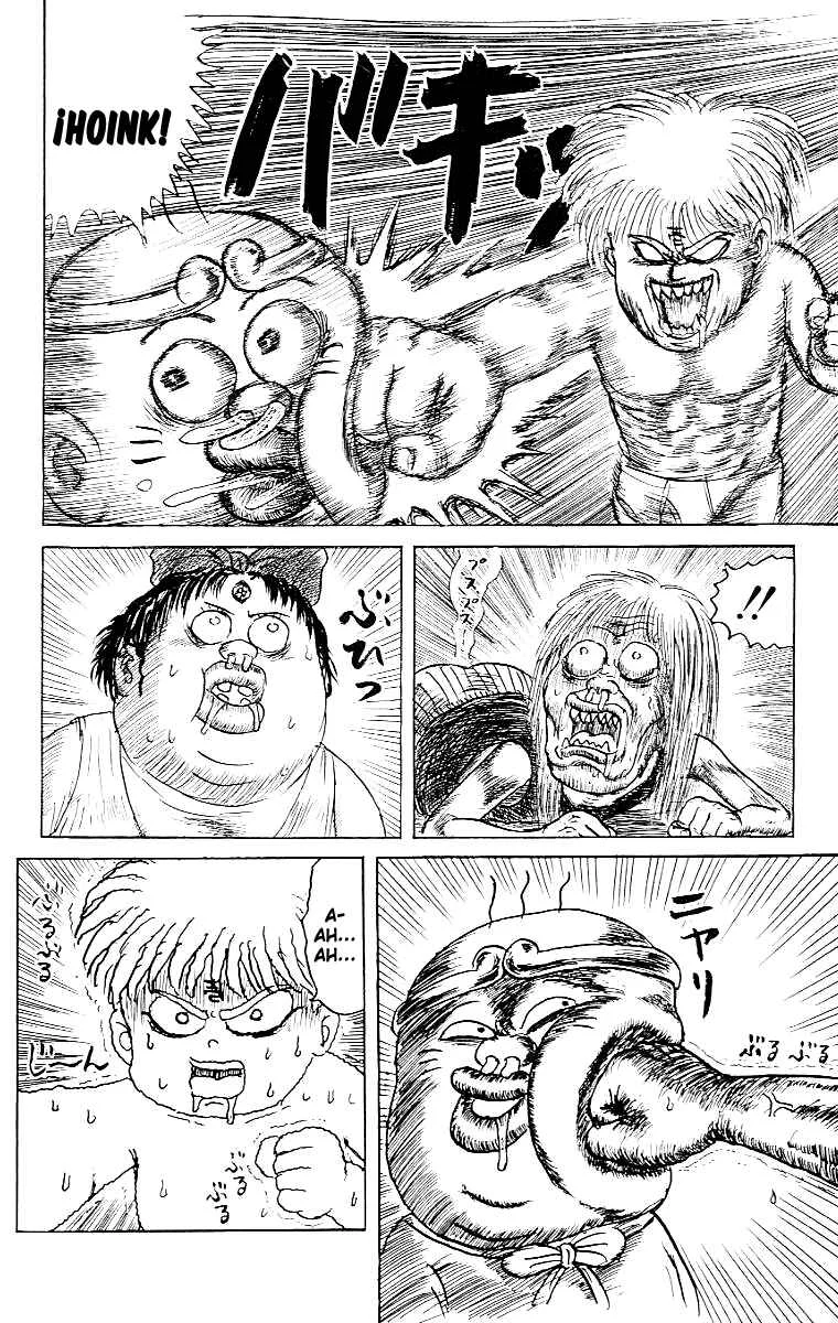 Chinyuuki Capítulo 24: ¡Rómpele la nariz al tengu! (7) —A un mono también le duelen las pelotas— - Page 4