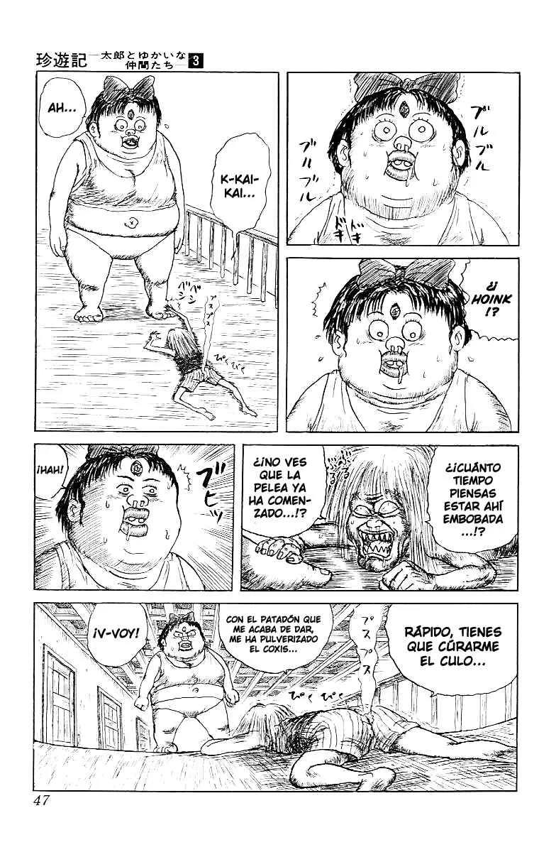 Chinyuuki Capítulo 24: ¡Rómpele la nariz al tengu! (7) —A un mono también le duelen las pelotas— - Page 7