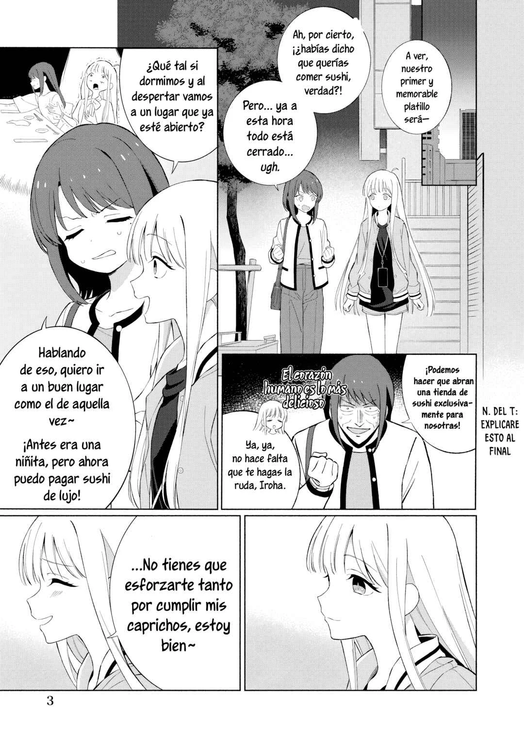 Chou Kaguya Meshi! Capítulo 1: ¡Una porción grande con extra caldo y huevo al amanecer! - Page 3