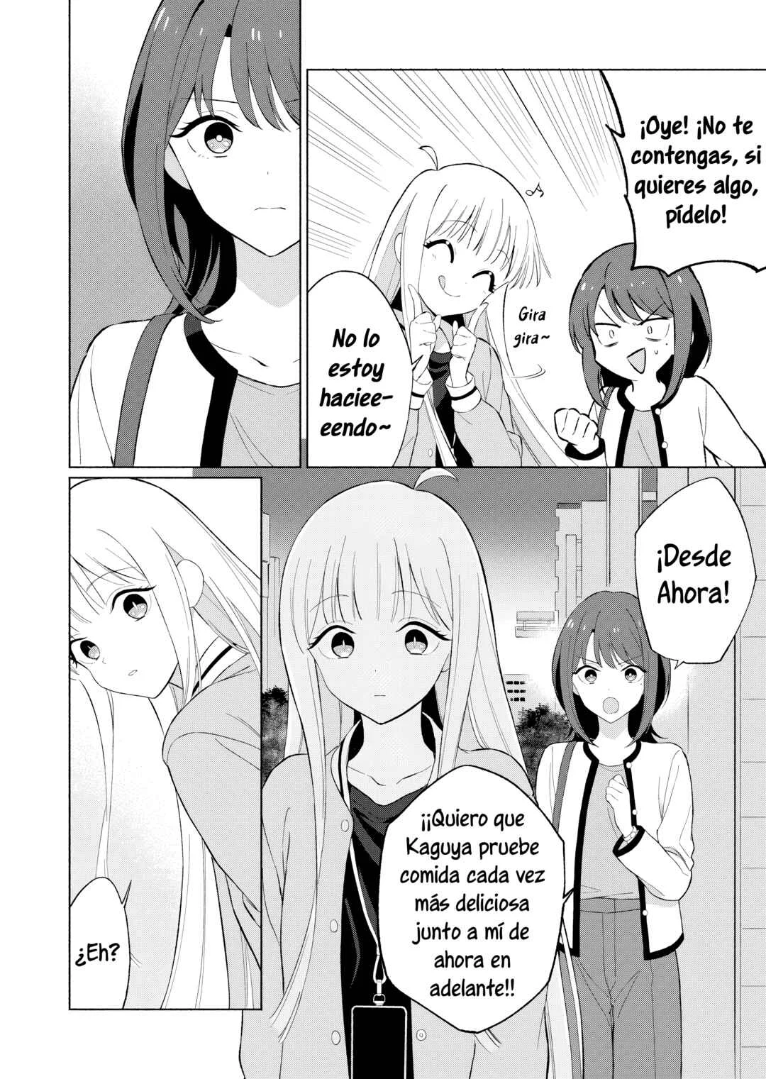 Chou Kaguya Meshi! Capítulo 1: ¡Una porción grande con extra caldo y huevo al amanecer! - Page 4