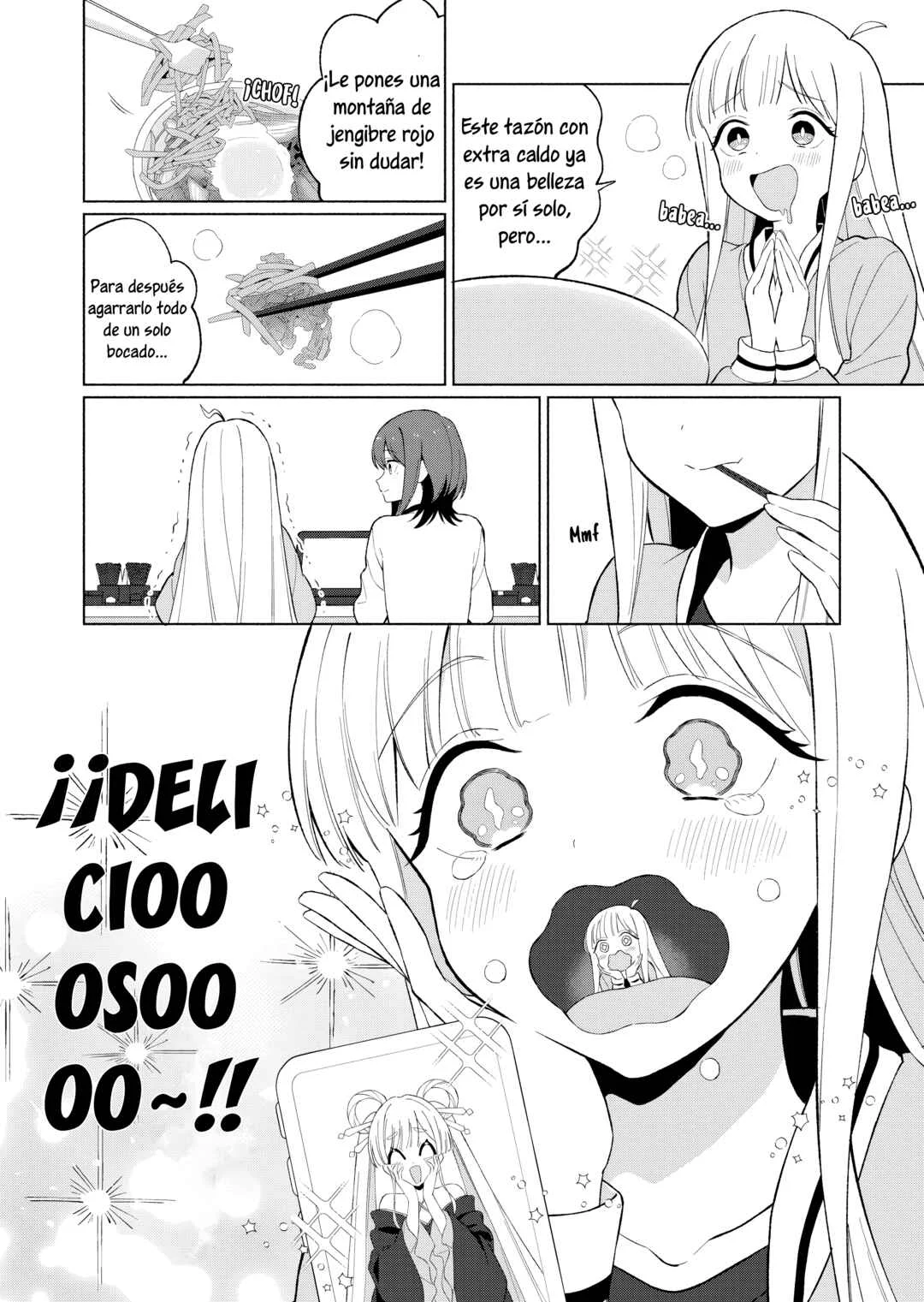 Chou Kaguya Meshi! Capítulo 1: ¡Una porción grande con extra caldo y huevo al amanecer! - Page 10