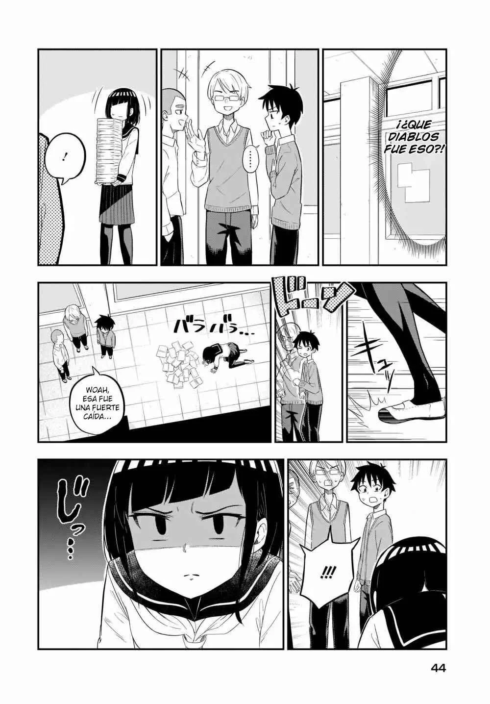 Classmate no Tanaka-san wa Sugoku Kowai Capítulo 1 - Page 9