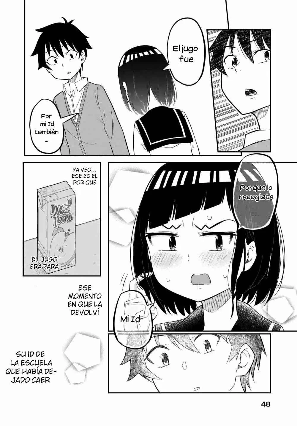 Classmate no Tanaka-san wa Sugoku Kowai Capítulo 1 - Page 13