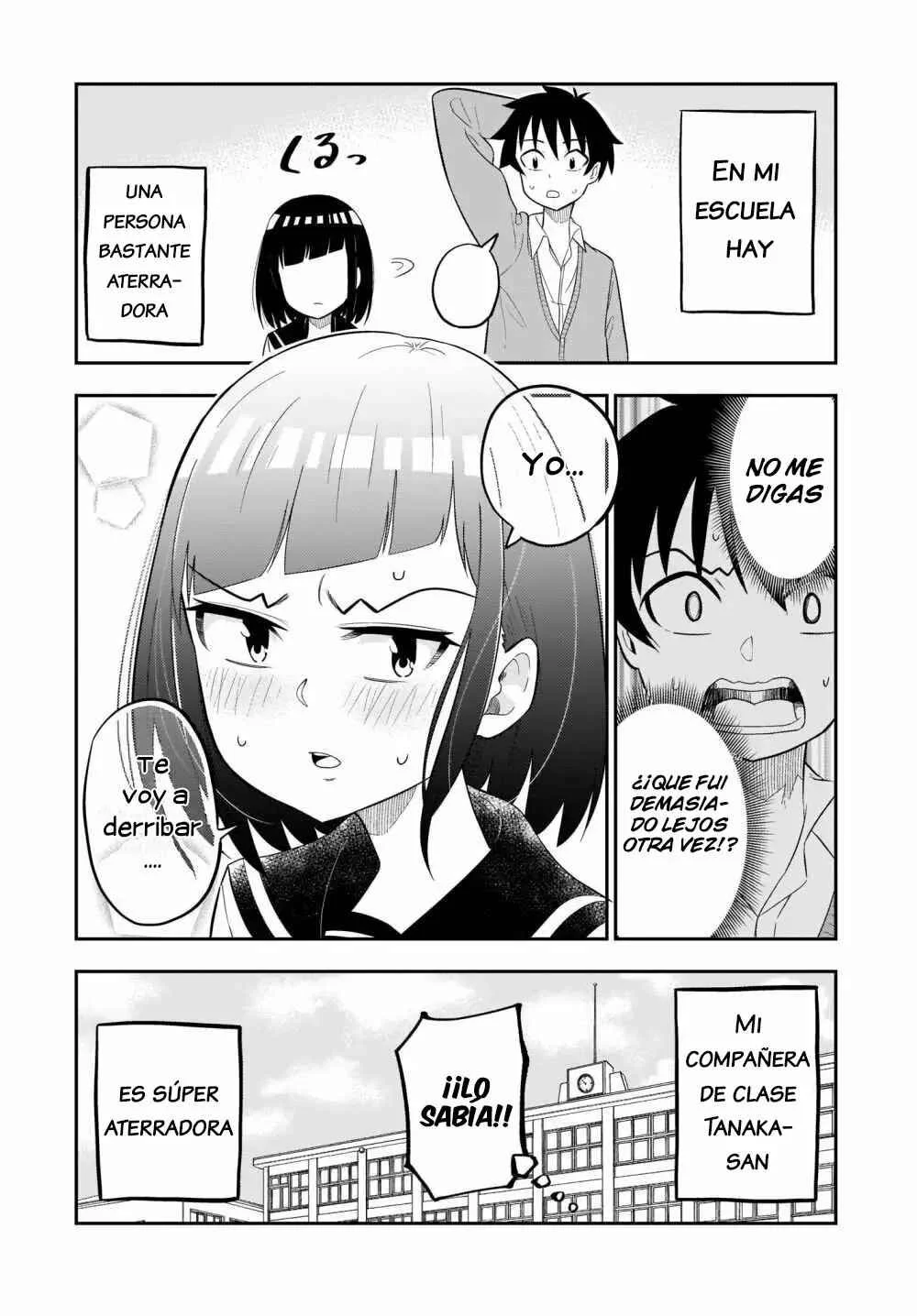 Classmate no Tanaka-san wa Sugoku Kowai Capítulo 1 - Page 15