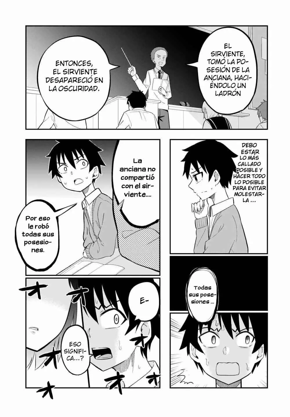 Classmate no Tanaka-san wa Sugoku Kowai Capítulo 2 - Page 4