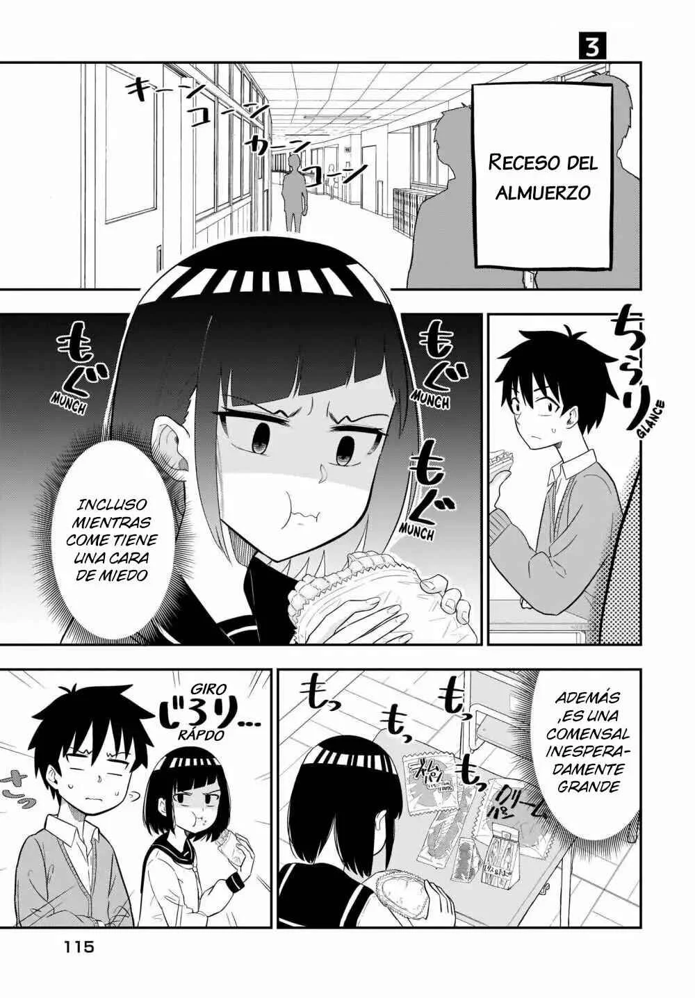 Classmate no Tanaka-san wa Sugoku Kowai Capítulo 3 - Page 3