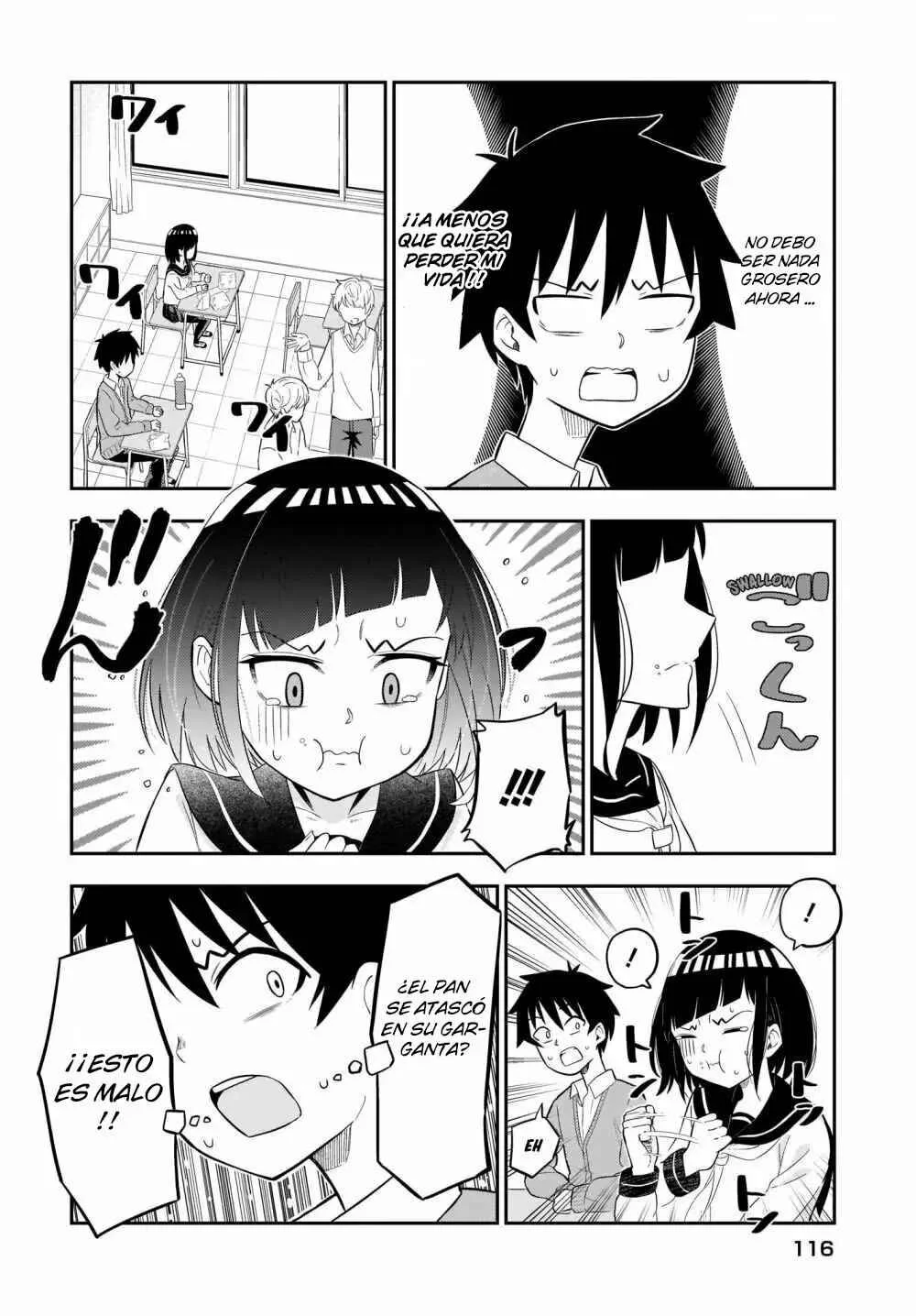 Classmate no Tanaka-san wa Sugoku Kowai Capítulo 3 - Page 4