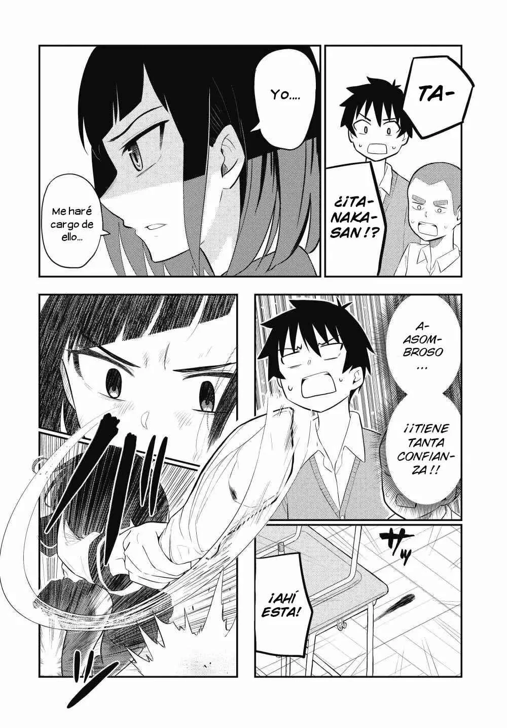 Classmate no Tanaka-san wa Sugoku Kowai Capítulo 5 - Page 3
