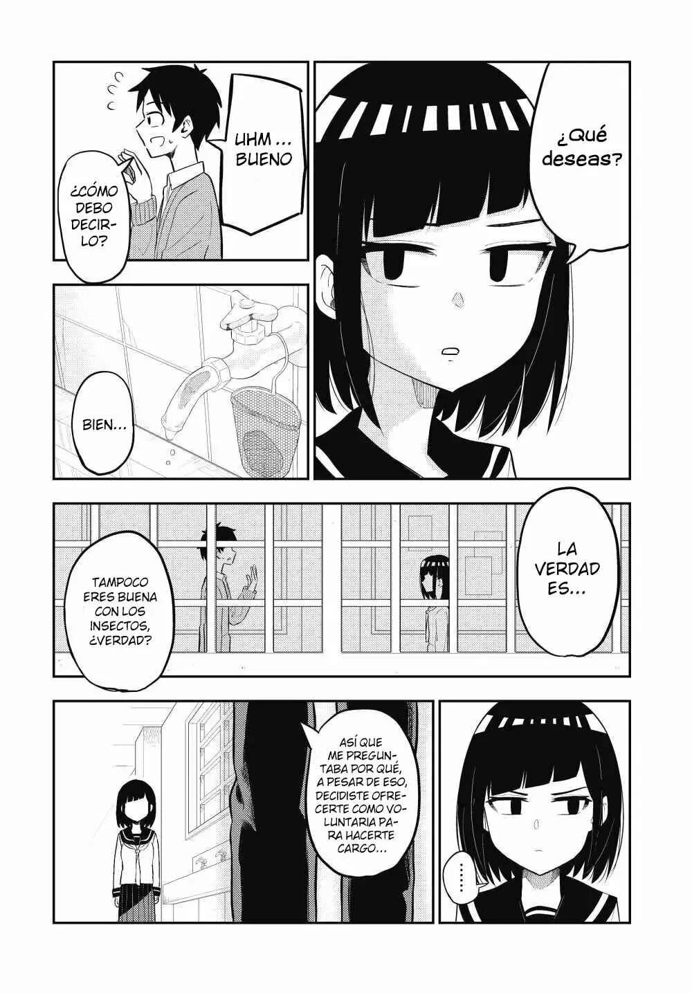 Classmate no Tanaka-san wa Sugoku Kowai Capítulo 5 - Page 7