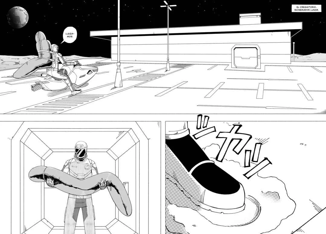 Cosmic Traveler Capítulo 1: El Regreso del Cowboy Espacial - Page 12