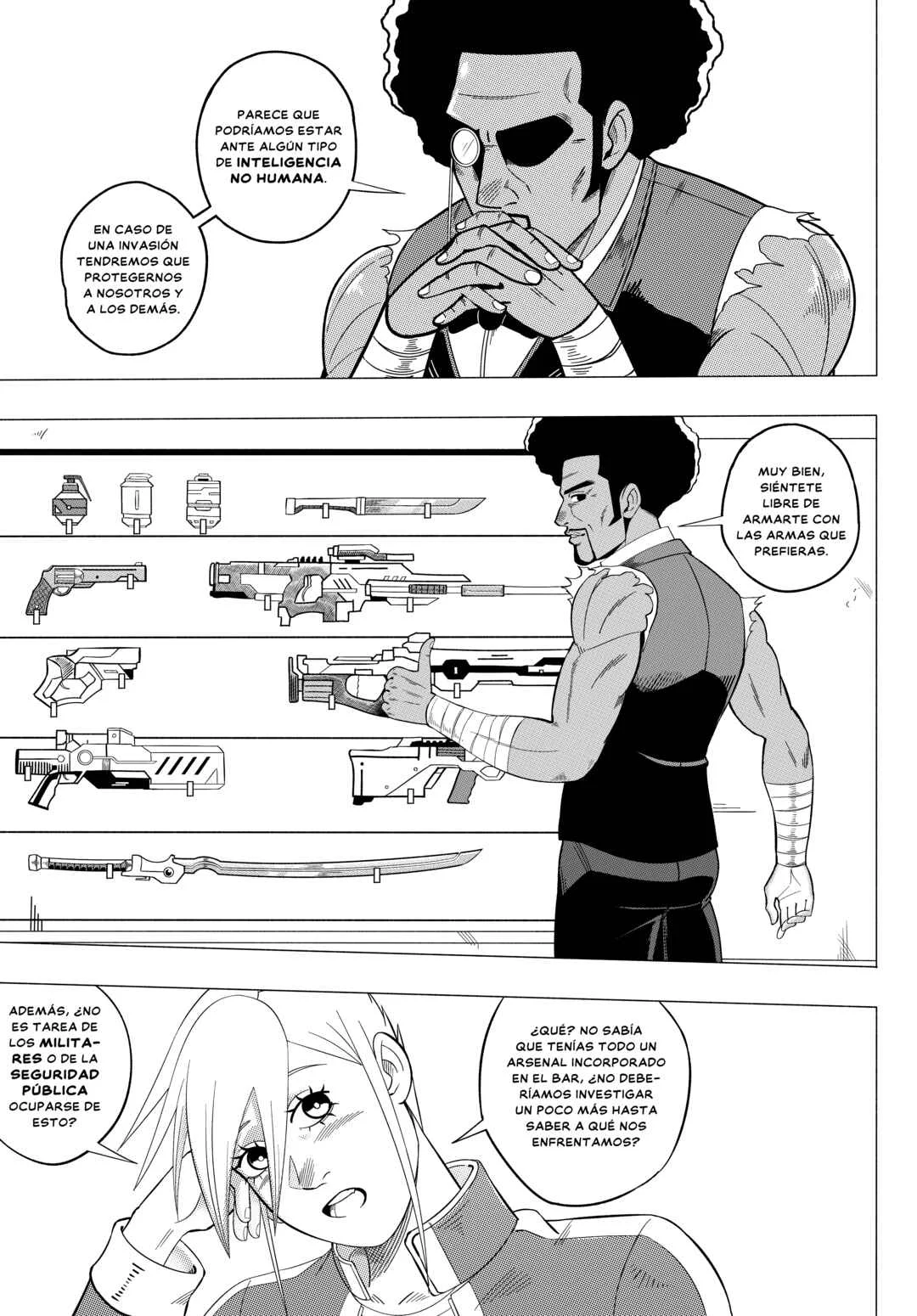 Cosmic Traveler Capítulo 1: El Regreso del Cowboy Espacial - Page 38