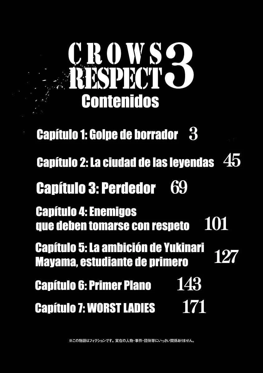 Crows Respect Capítulo 1: Golpe de borrador - Page 3