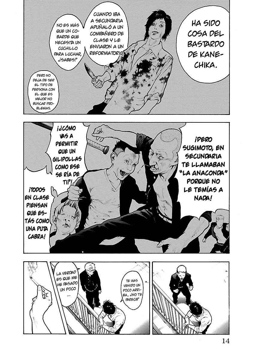 Crows Respect Capítulo 1: Golpe de borrador - Page 14