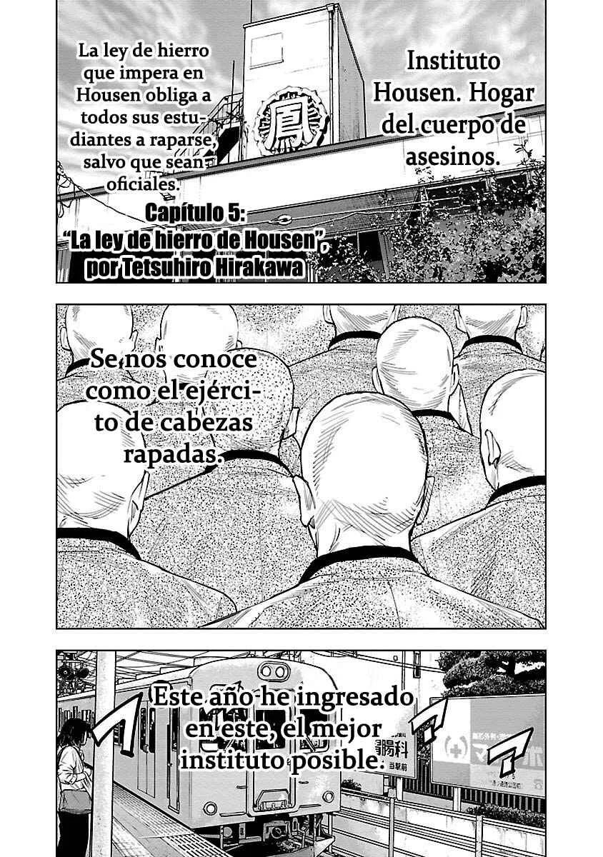 Crows Respect Capítulo 5: La Ley de Hierro de Housen - Page 1