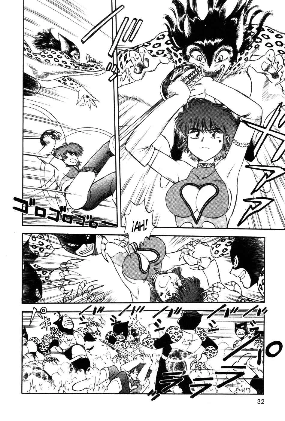 Cutie Honey a Go Go! Capítulo 1: Panther Claw - Page 34