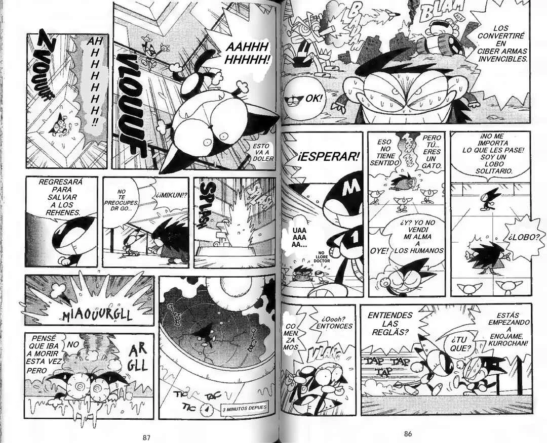 Cyborg Kuro-chan Capítulo 3: EL EJERCITO MIAU MIAU - Page 7