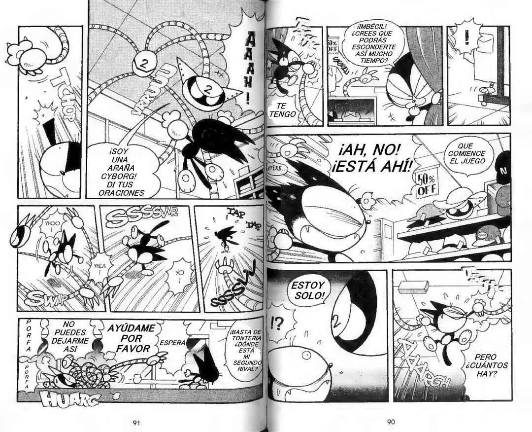 Cyborg Kuro-chan Capítulo 3: EL EJERCITO MIAU MIAU - Page 9