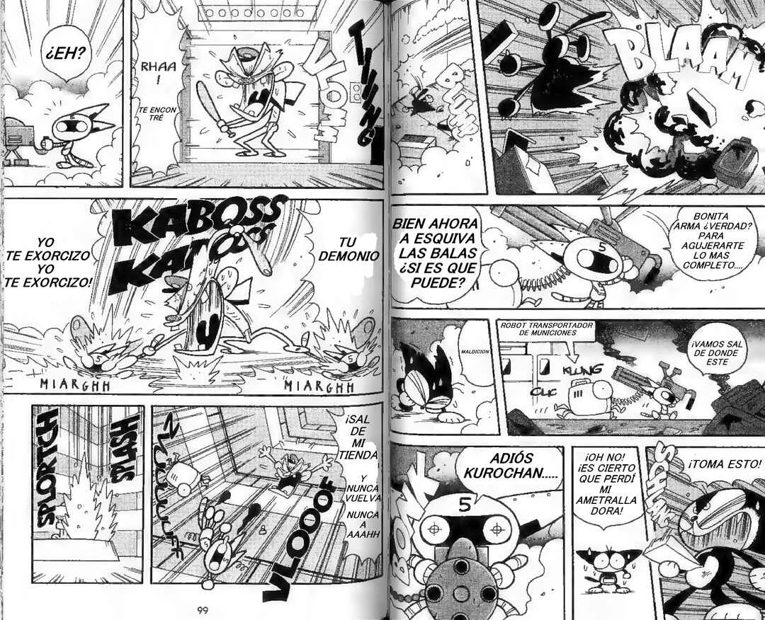 Cyborg Kuro-chan Capítulo 3: EL EJERCITO MIAU MIAU - Page 13