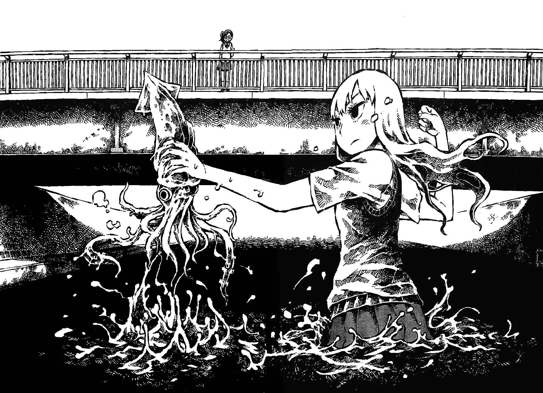 Daidai wa, Hantoumei ni Nidone Suru Capítulo 3: Una estudiante sumergida en tinta de calamr - Page 10