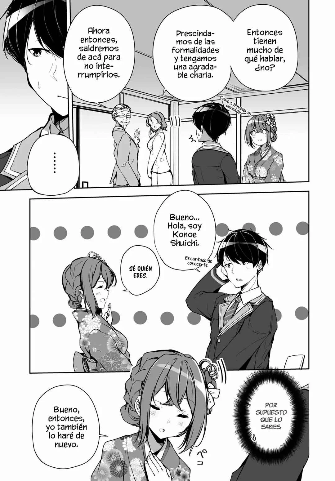 Danshi dato Omotteita Osananajimi tono Shinkon Seikatsu ga Umaku Ikisugiru Ken ni Tsuite Capítulo 1.1 - Page 5