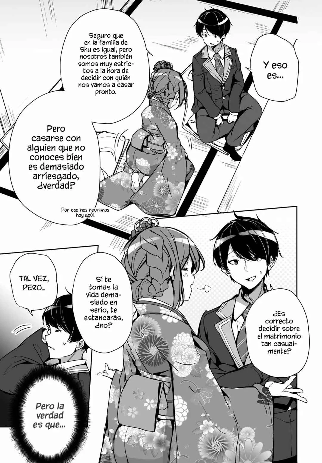 Danshi dato Omotteita Osananajimi tono Shinkon Seikatsu ga Umaku Ikisugiru Ken ni Tsuite Capítulo 1.1 - Page 11