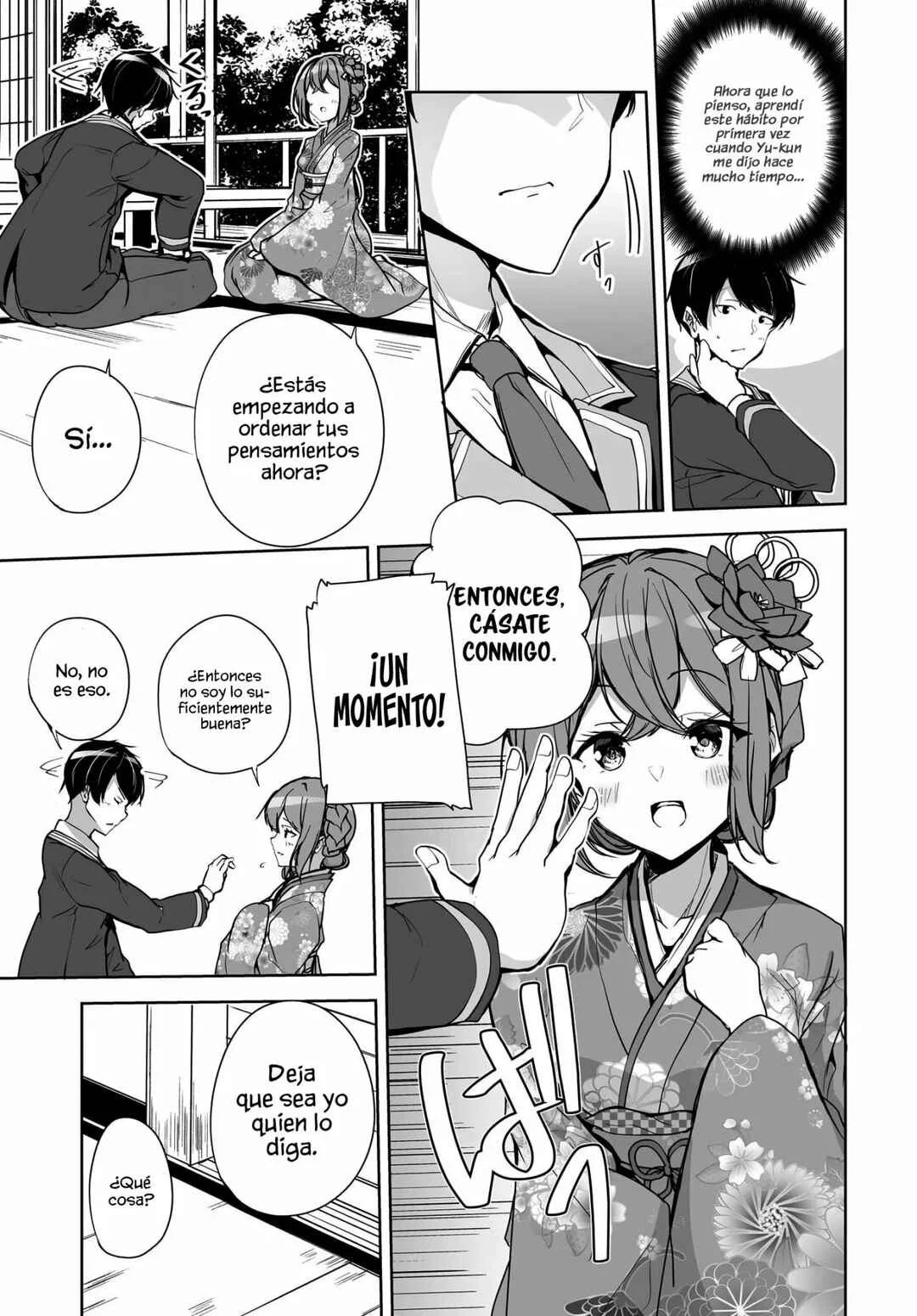 Danshi dato Omotteita Osananajimi tono Shinkon Seikatsu ga Umaku Ikisugiru Ken ni Tsuite Capítulo 1.1 - Page 13