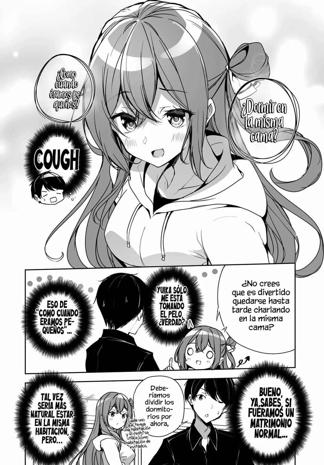 Danshi dato Omotteita Osananajimi tono Shinkon Seikatsu ga Umaku Ikisugiru Ken ni Tsuite Capítulo 2 - Page 6