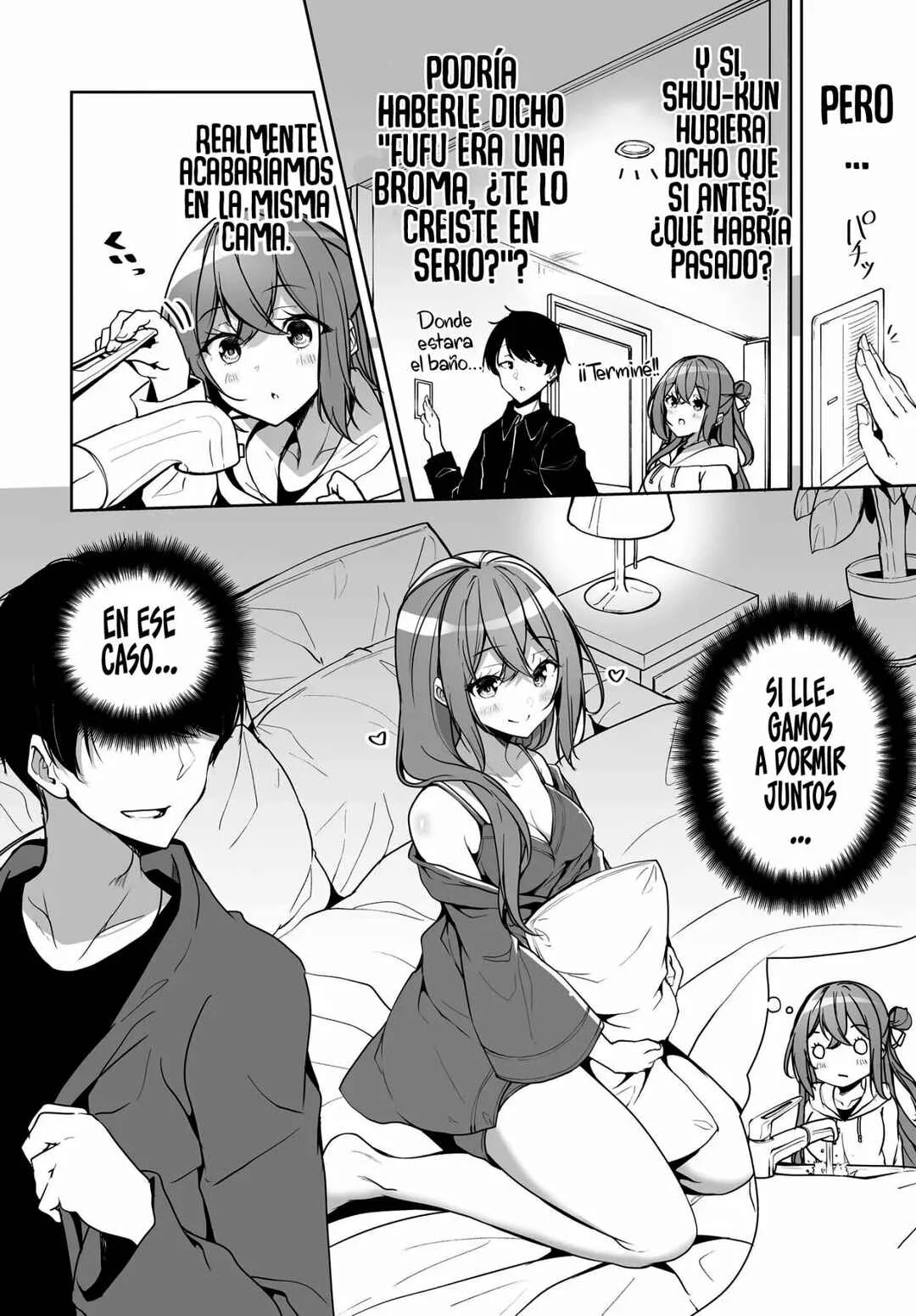 Danshi dato Omotteita Osananajimi tono Shinkon Seikatsu ga Umaku Ikisugiru Ken ni Tsuite Capítulo 2 - Page 8