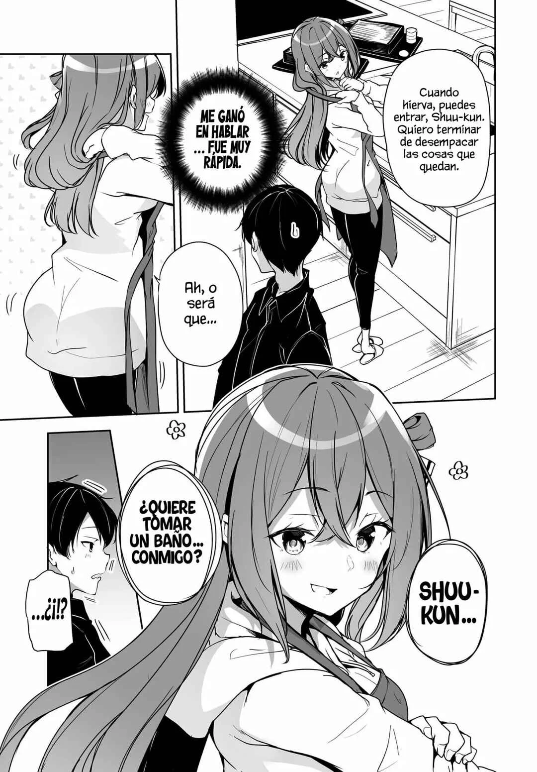 Danshi dato Omotteita Osananajimi tono Shinkon Seikatsu ga Umaku Ikisugiru Ken ni Tsuite Capítulo 2 - Page 17