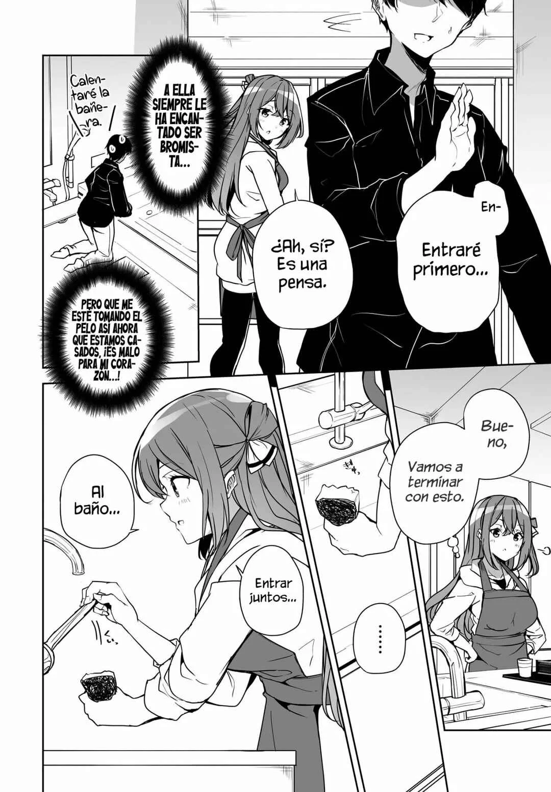 Danshi dato Omotteita Osananajimi tono Shinkon Seikatsu ga Umaku Ikisugiru Ken ni Tsuite Capítulo 2 - Page 18