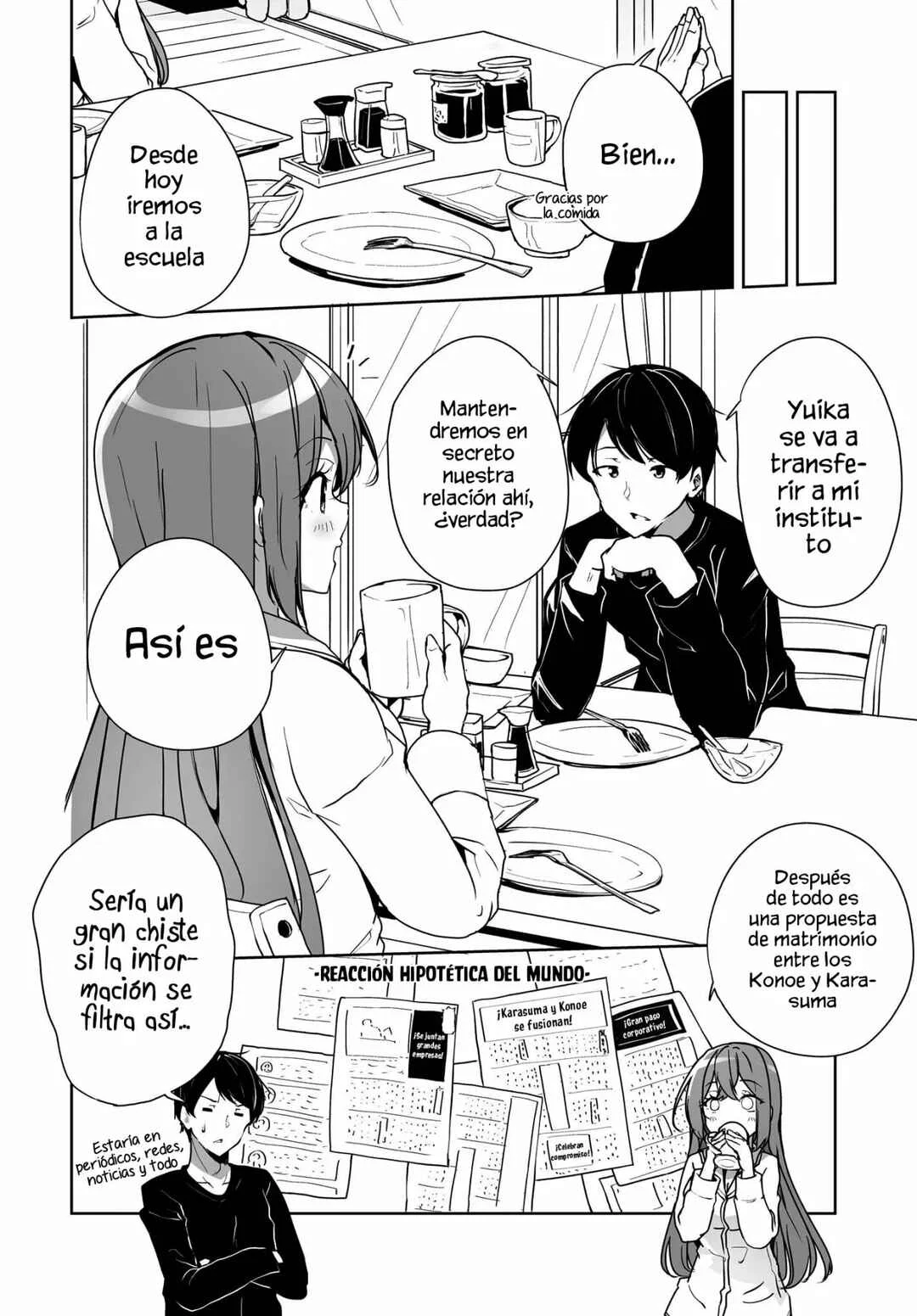 Danshi dato Omotteita Osananajimi tono Shinkon Seikatsu ga Umaku Ikisugiru Ken ni Tsuite Capítulo 3 - Page 4