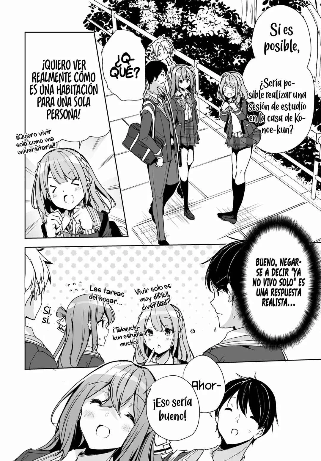 Danshi dato Omotteita Osananajimi tono Shinkon Seikatsu ga Umaku Ikisugiru Ken ni Tsuite Capítulo 3 - Page 36