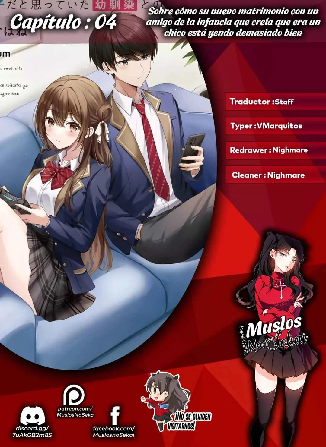 Danshi dato Omotteita Osananajimi tono Shinkon Seikatsu ga Umaku Ikisugiru Ken ni Tsuite Capítulo 4 - Page 1