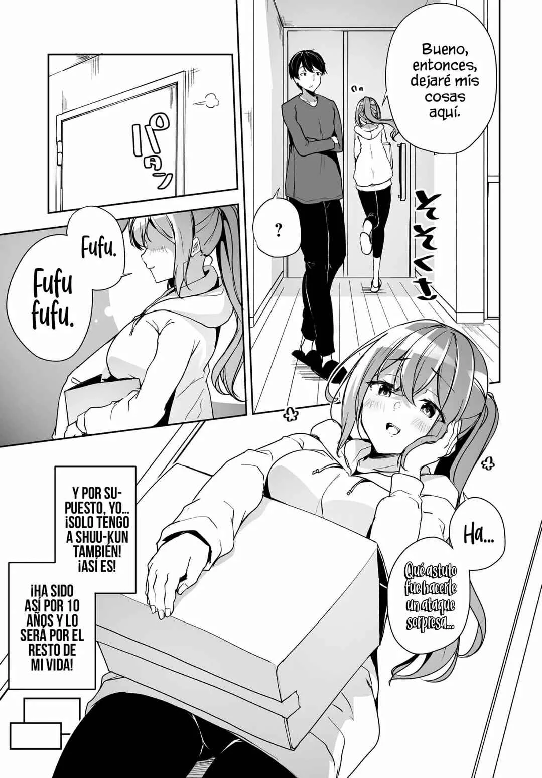 Danshi dato Omotteita Osananajimi tono Shinkon Seikatsu ga Umaku Ikisugiru Ken ni Tsuite Capítulo 4 - Page 11