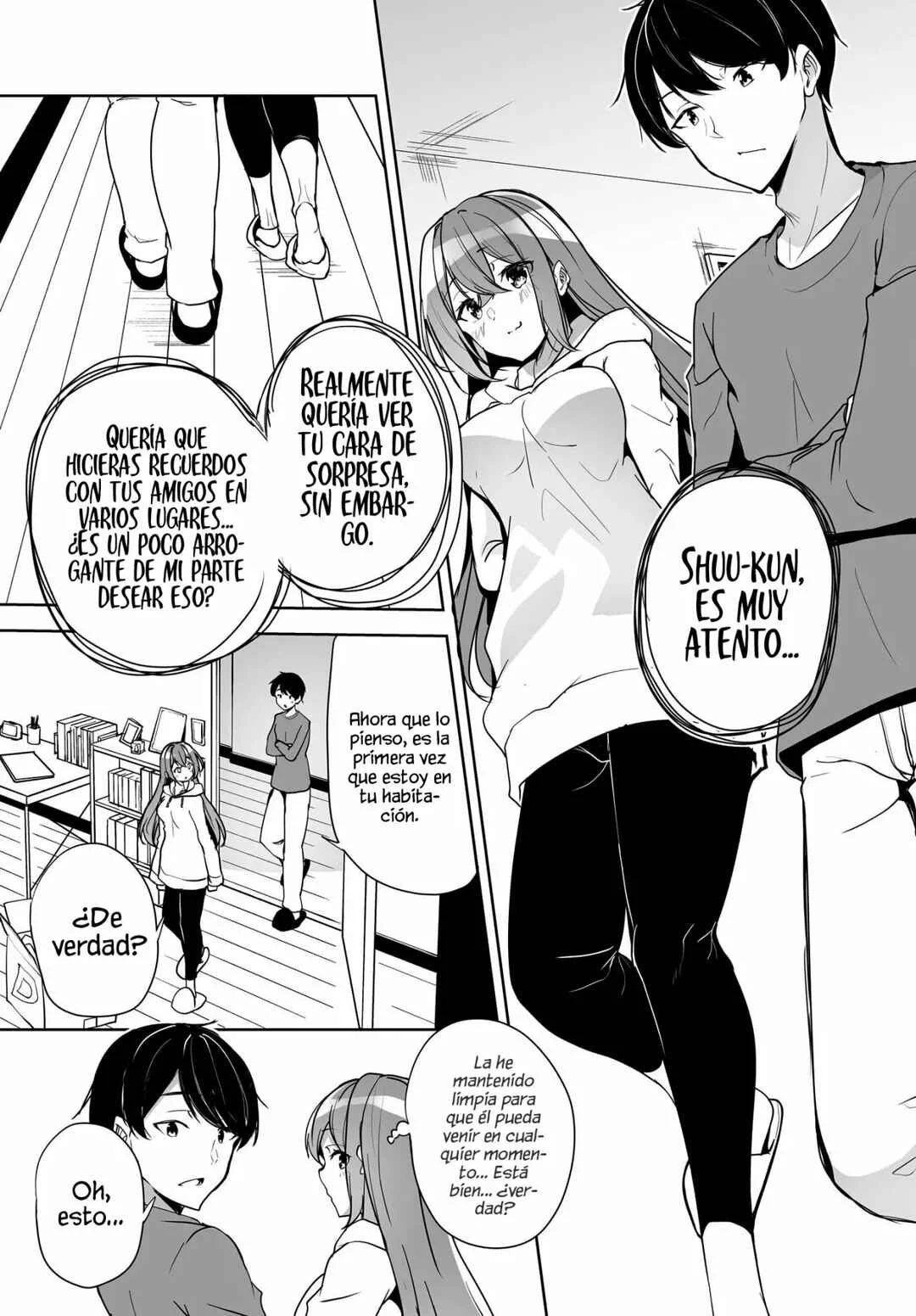 Danshi dato Omotteita Osananajimi tono Shinkon Seikatsu ga Umaku Ikisugiru Ken ni Tsuite Capítulo 4 - Page 23