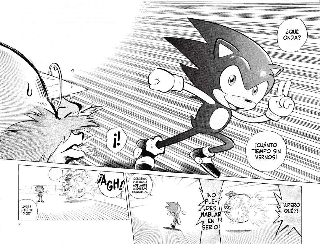 Dash & Spin: Hyper Speed Sonic Capítulo 1: ¡Aquí viene Sonic! - Page 12
