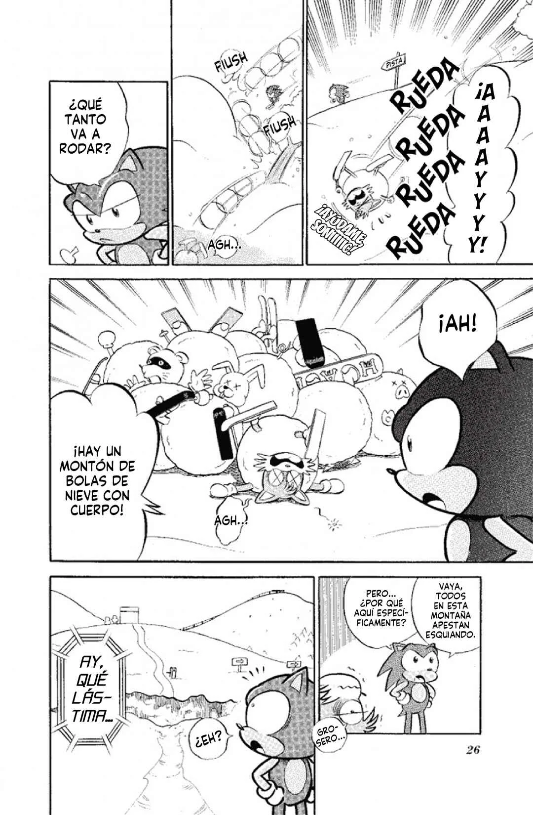Dash & Spin: Hyper Speed Sonic Capítulo 2: ¡¿Quiénes hacen mejor equipo?! - Page 3